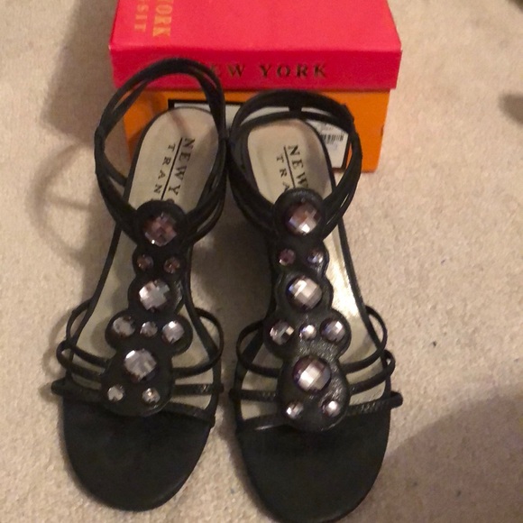 New York Transit Shoes - Worn once! Super cute sandals with small heel